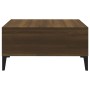 Mesa de centro madera de ingeniería marrón roble 60x60x30 cm de , Mesas de centro - Ref: Foro24-813169, Precio: 46,94 €, Desc...