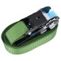 Ratchet tie-down straps 10 units green 800 daN 6 m by , Tie down straps - Ref: Foro24-148894, Price: 40,83 €, Discount: %