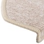 Stair treads 10 units taupe gray 65x24x4 cm by , Stair mats - Ref: Foro24-149763, Price: 54,99 €, Discount: %