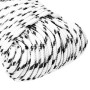 Braided white polyester boat rope 5 mm x 250 m by , Ropes and metal cords - Ref: Foro24-152759, Price: 32,37 €, Discount: %