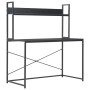 Black computer desk 120x60x73 cm by , Desks - Ref: Foro24-20253, Price: 102,43 €, Discount: %