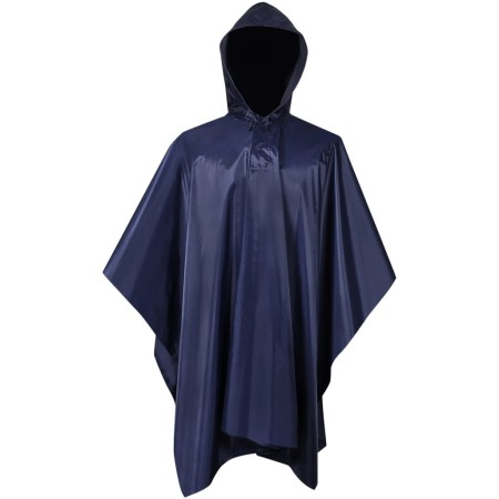 Poncho impermeable lluvia ejército para acampar/senderismo azul marino de , Trajes impermeables - Ref: Foro24-130866, Precio:...