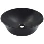 Sink 41x12.5 cm black ceramic by , Sinks - Ref: Foro24-143908, Price: 76,24 €, Discount: %