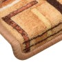 Alfombrillas escalera autoadhesivas 10 uds beige 65x21x4 cm de , Alfombrillas para escalones - Ref: Foro24-149833, Precio: 53...