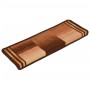 Self-adhesive stair treads 5 units brown 65x21x4 cm by , Stair mats - Ref: Foro24-149844, Price: 32,72 €, Discount: %