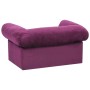 Hundesofa mit Schublade, Plüsch, Bordeaux, 75x50x38 cm. | Foro24|Onlineshop| Casa, Jardín y Más Foro24.es