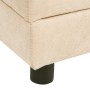 Hundesofa mit cremefarbener Plüschkissen 83x44x44 cm | Foro24|Onlineshop| Casa, Jardín y Más Foro24.es