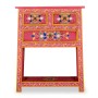 Sideboard with drawers made of solid pink mango wood hand-painted by , Sideboards - Ref: Foro24-244841, Price: 246,50 €, Disc...