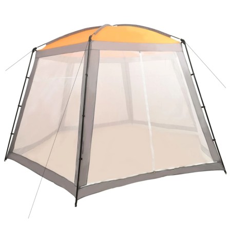 Gray fabric pool tent 500x433x250 cm by vidaXL, Pool and spa accessories - Ref: Foro24-93045, Price: 144,62 €, Discount: %