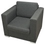 Dark gray fabric armchair | Foro24|Onlineshop| Casa, Jardín y Más Foro24.es