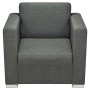 Dark gray fabric armchair | Foro24|Onlineshop| Casa, Jardín y Más Foro24.es