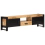 Mueble para TV madera de mango rugosa 140x30x40 cm de , Muebles TV - Ref: Foro24-320193, Precio: 367,91 €, Descuento: %