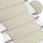 Alfombrilla autoadhesiva escalera 15 uds plateado 65x21x4 cm de , Alfombrillas para escalones - Ref: Foro24-326907, Precio: 1...