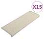 Self-adhesive stair tread mat, set of 15, silver, 65x21x4 cm by , Stair mats - Ref: Foro24-326907, Price: 110,62 €, Discount: %