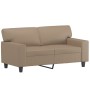 3-piece sofa set with cappuccino faux leather cushions | Foro24|Onlineshop| Casa, Jardín y Más Foro24.es