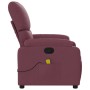 Reclining massage armchair in purple fabric by , Armchairs - Ref: Foro24-373429, Price: 242,21 €, Discount: %