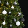 Árbol de Navidad artificial con bisagras 300 LED y bolas 300 cm de , Arboles de navidad - Ref: Foro24-3210168, Precio: 223,98...