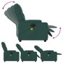 Sillón reclinable de masaje eléctrico tela verde oscuro | Foro24|Onlineshop| Casa, Jardín y Más Foro24.es