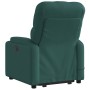 Sillón masaje eléctrico reclinable elevable tela verde oscuro | Foro24|Onlineshop| Casa, Jardín y Más Foro24.es