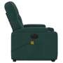 Electric reclining and lift massage armchair in dark green fabric. | Foro24|Onlineshop| Casa, Jardín y Más Foro24.es