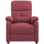 Reclining fabric armchair in burgundy red. by , Armchairs - Ref: Foro24-348278, Price: 179,01 €, Discount: %