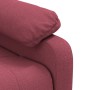 Sillón reclinable de tela rojo tinto de , Sillones - Ref: Foro24-348278, Precio: 179,01 €, Descuento: %