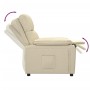 Cream fabric recliner. | Foro24|Onlineshop| Casa, Jardín y Más Foro24.es