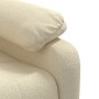 Sillón reclinable de tela crema de , Sillones - Ref: Foro24-348284, Precio: 179,01 €, Descuento: %