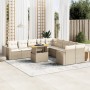 Set de sofás de jardín 11pzas con cojines ratán sintético beige de , Conjuntos de jardín - Ref: Foro24-3271506, Precio: 869,3...