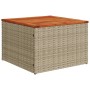 Gartensofagarnitur 9-teilig mit Kissen aus synthetischem Rattan in Beige. | Foro24|Onlineshop| Casa, Jardín y Más Foro24.es