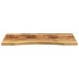 Tablero escritorio con curva madera mango rugosa 100x50x2,5 cm | Foro24|Onlineshop| Casa, Jardín y Más Foro24.es