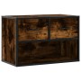 TV stand made of smoked oak wood and metal, measuring 60x31x39.5 cm. | Foro24|Onlineshop| Casa, Jardín y Más Foro24.es