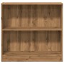 Handcrafted engineered wood oak bookshelf 80x24x76 cm | Foro24|Onlineshop| Casa, Jardín y Más Foro24.es