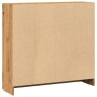 Handgefertigtes Eichenfurnier-Holzregal 80x24x76 cm | Foro24|Onlineshop| Casa, Jardín y Más Foro24.es