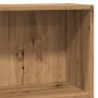 Handcrafted engineered wood oak bookshelf 80x24x76 cm | Foro24|Onlineshop| Casa, Jardín y Más Foro24.es