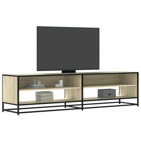 Mueble para TV madera de ingeniería roble Sonoma 180,5x40x46 cm de , Muebles TV - Ref: Foro24-3300801, Precio: 118,24 €, Desc...