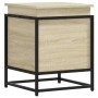 Caja de almacenaje con tapa madera roble Sonoma 40x40x51,5 cm | Foro24|Onlineshop| Casa, Jardín y Más Foro24.es