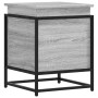 Storage box with Sonoma grey wood lid 40x40x51.5 cm by , Storage baskets - Ref: Foro24-848792, Price: 53,89 €, Discount: %