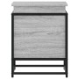 Storage box with Sonoma grey wood lid 40x40x51.5 cm by , Storage baskets - Ref: Foro24-848792, Price: 53,89 €, Discount: %