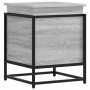 Storage box with Sonoma grey wood lid 40x40x51.5 cm by , Storage baskets - Ref: Foro24-848792, Price: 53,89 €, Discount: %