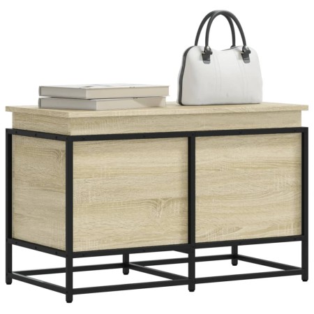 Caja de almacenaje con tapa madera roble Sonoma 80x40x51,5 cm | Foro24|Onlineshop| Casa, Jardín y Más Foro24.es