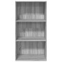 Engineered wood bookshelf in Sonoma grey, 60x30x114 cm. | Foro24|Onlineshop| Casa, Jardín y Más Foro24.es