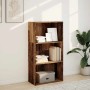 Engineered wood bookshelf in aged color, 60x30x114 cm by , Bookcases and shelves - Ref: Foro24-857906, Price: 57,23 €, Discou...