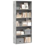 Estantería madera ingeniería gris hormigón 80x30x189cm de , Librerías y estanterías - Ref: Foro24-3314672, Precio: 100,93 €, ...