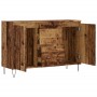 Aparador de madera de ingeniería envejecida 104x35x70 cm de , Tocadores de baño - Ref: Foro24-857268, Precio: 119,10 €, Descu...