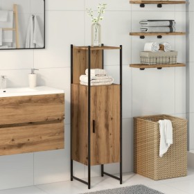 Comprar Armario de baño madera ingeniería roble