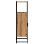 Armario de baño madera ingeniería roble artisan 33x33x120,5 cm de , Tocadores de baño - Ref: Foro24-857707, Precio: 70,28 €, ...