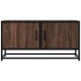 Mueble TV metal y madera ingeniería marrón roble 80x34,5x40 cm | Foro24|Onlineshop| Casa, Jardín y Más Foro24.es