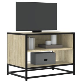 Comprar Mueble TV metal y madera ingeniería roble