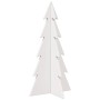 Árbol Navidad de adorno madera maciza pino blanco 59,5 cm | Foro24|Onlineshop| Casa, Jardín y Más Foro24.es